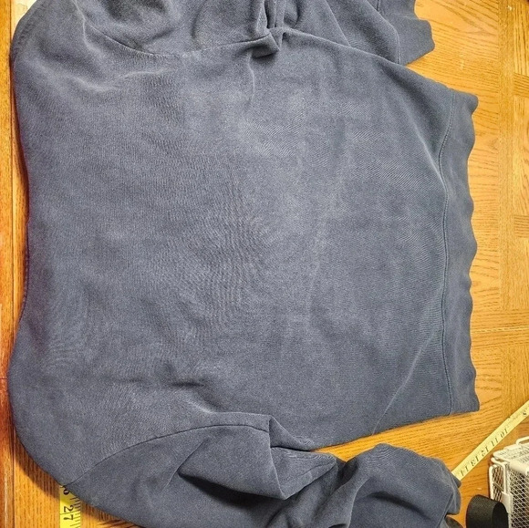 The North Face Men's Navy Blue Hooded Sweatshirt Full Zip Size M - Picture 10 of 12